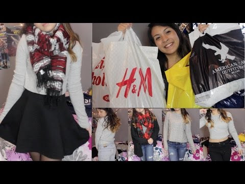 Black Friday/Try On Haul! 2014 (H&M, American Eagle Outfitters, Aero ...