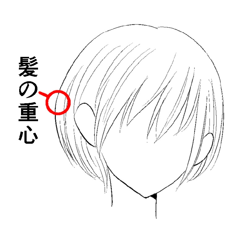 漫画テクニック 髪の描き方 男女別 髪型別の描き分け方とは Oyukihan S Blog 漫 パワー充電所