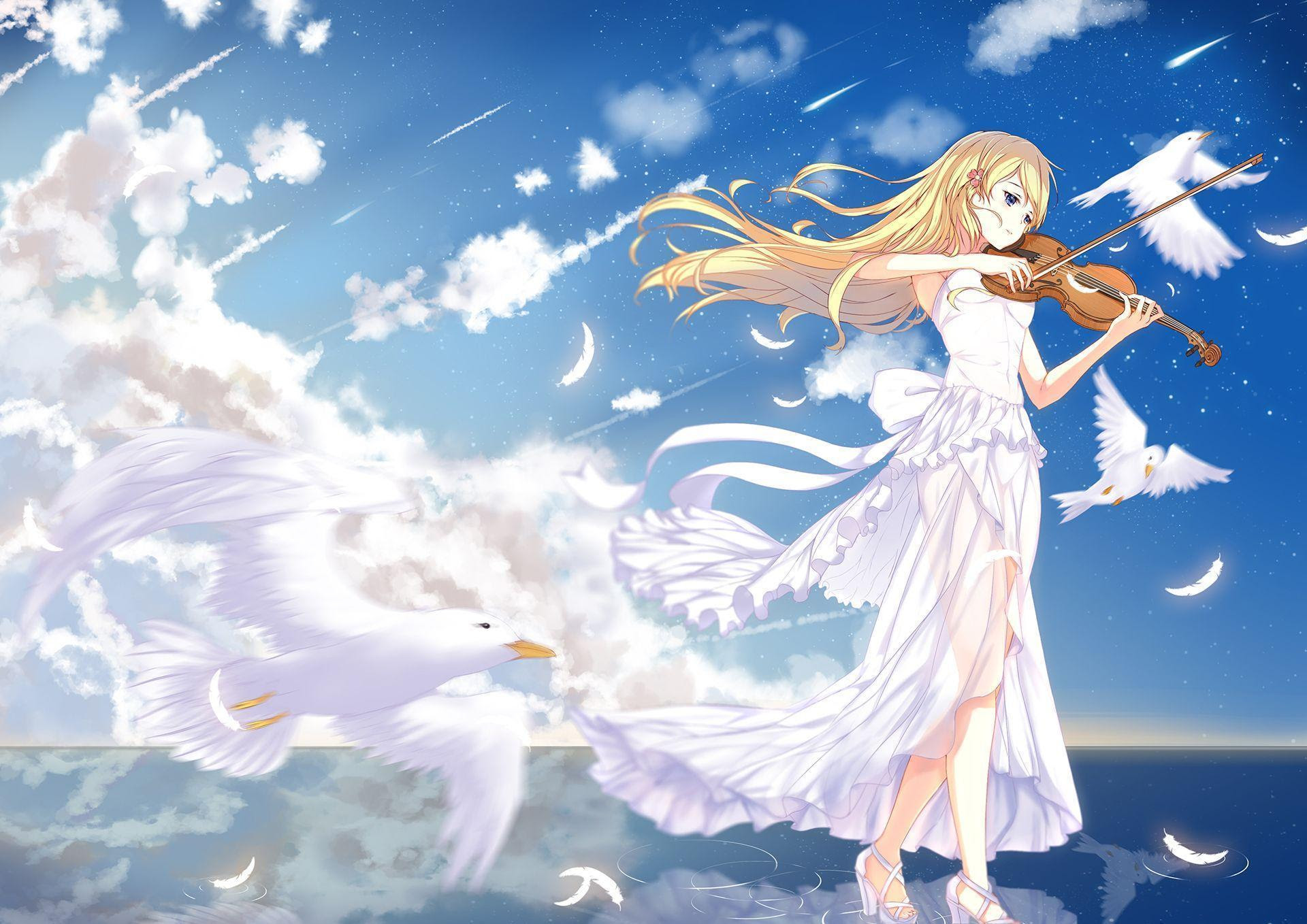 Shigatsu Wa  Kimi No Uso Wallpapers  Wallpaper  Cave