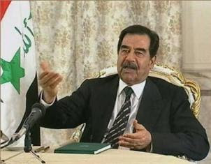 Handwritten letter from President Saddam Hussein to the American people. 7 July 2006.