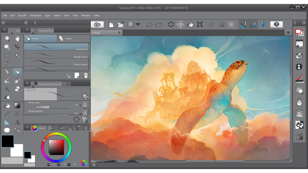 anime using draw illustrator adobe how to STUDIO.NET   CLIP  PAINT CLIP  Functions STUDIO