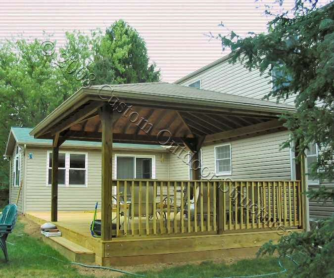 covered deck | Outdoor Inspiration | Pinterest