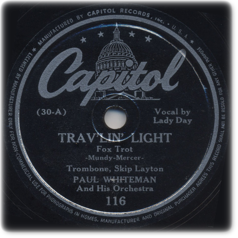 Capitol Visual Discography Of Lady Day Billie Holiday