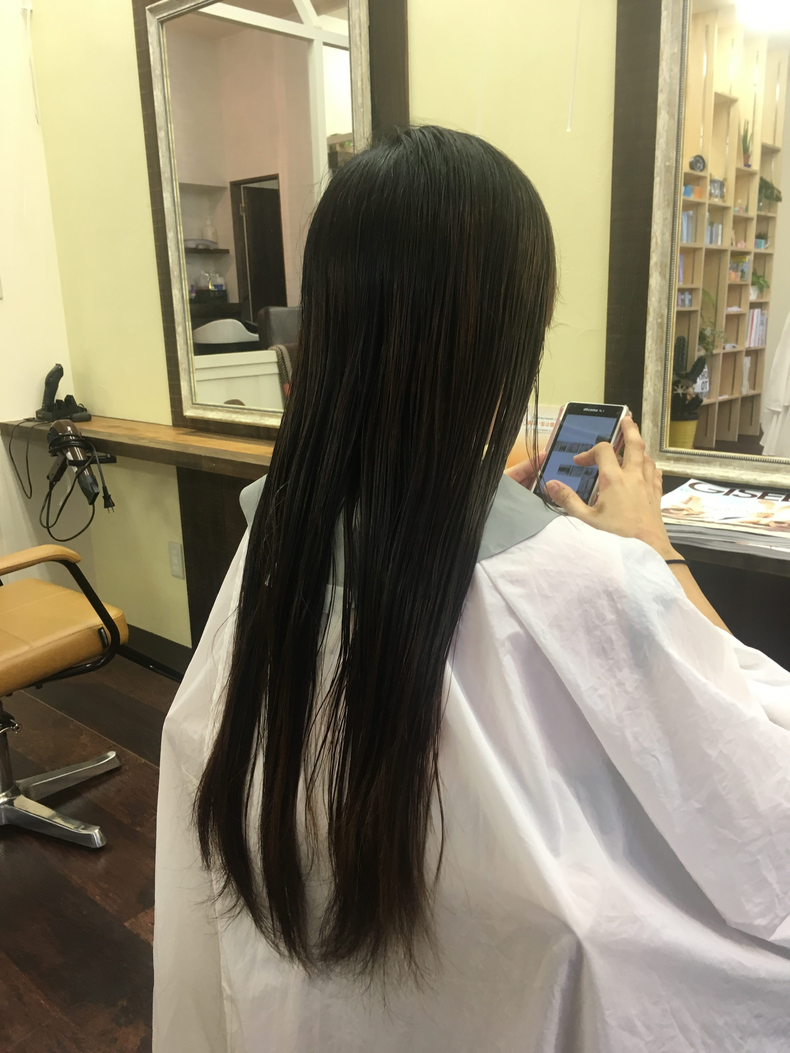 バッサリ 超ロングからの ベリーショートに 安芸市美容室 Cusu クシュ