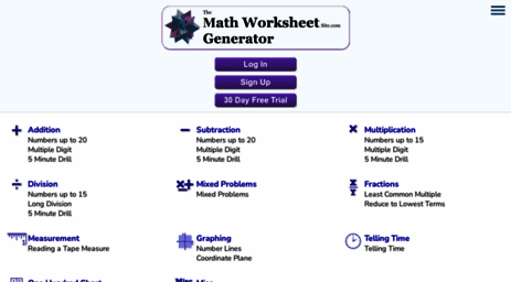 Visit Themathworksheetsite.com - The Math Worksheet Site.com.