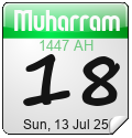 Islamic Calendar Widgets by Alhabib