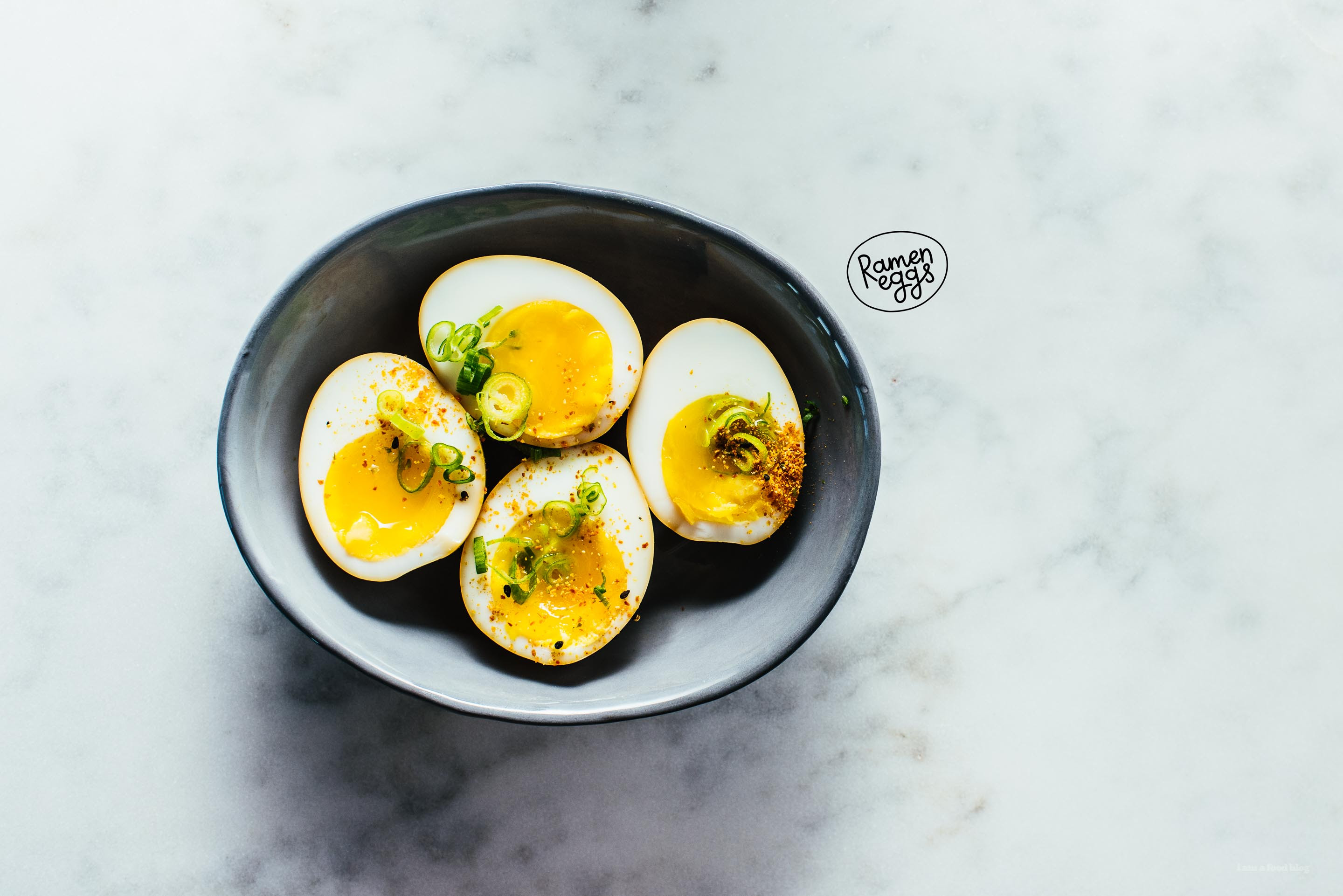 How to Make the Easiest Ramen Eggs - www.iamafoodblog.com