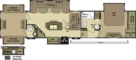 Learn more about what a fifth wheel rv is what it's used for. 2 bedroom fifth wheel floorplans - Google Search | Camper