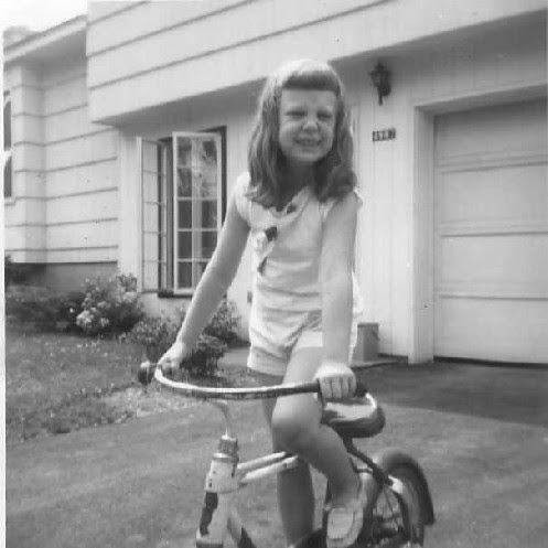 Karen Funk at home in Manlius, 1964.