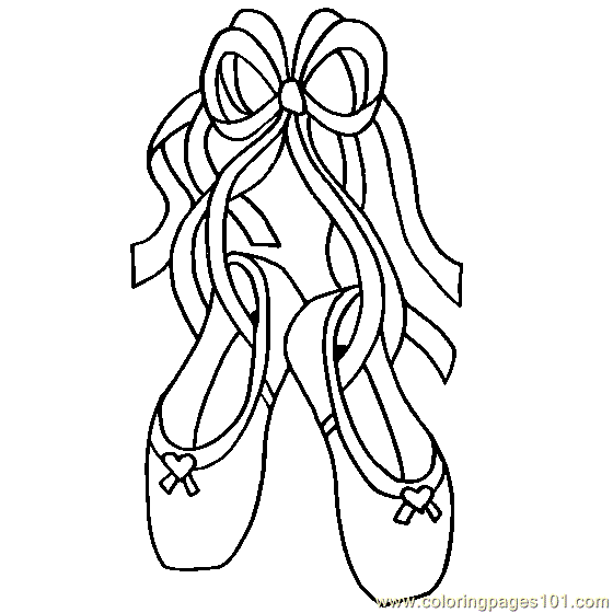 Cartoon Ballerina Shoes - Cliparts.co