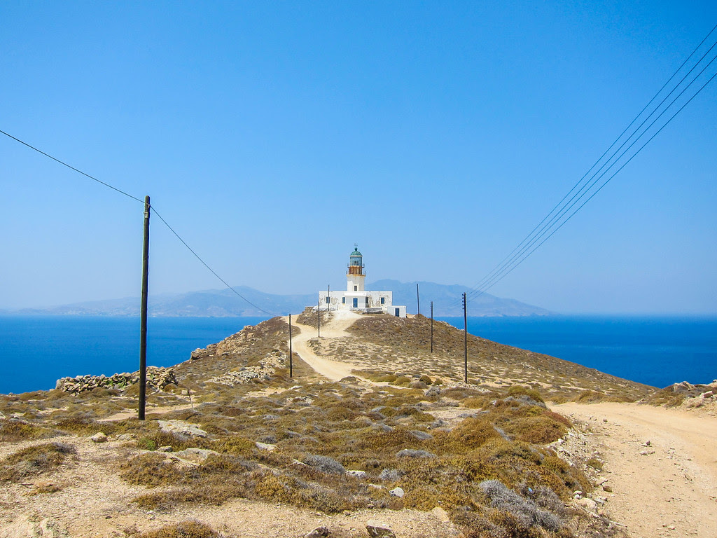 Lighthouse in Mykonos 