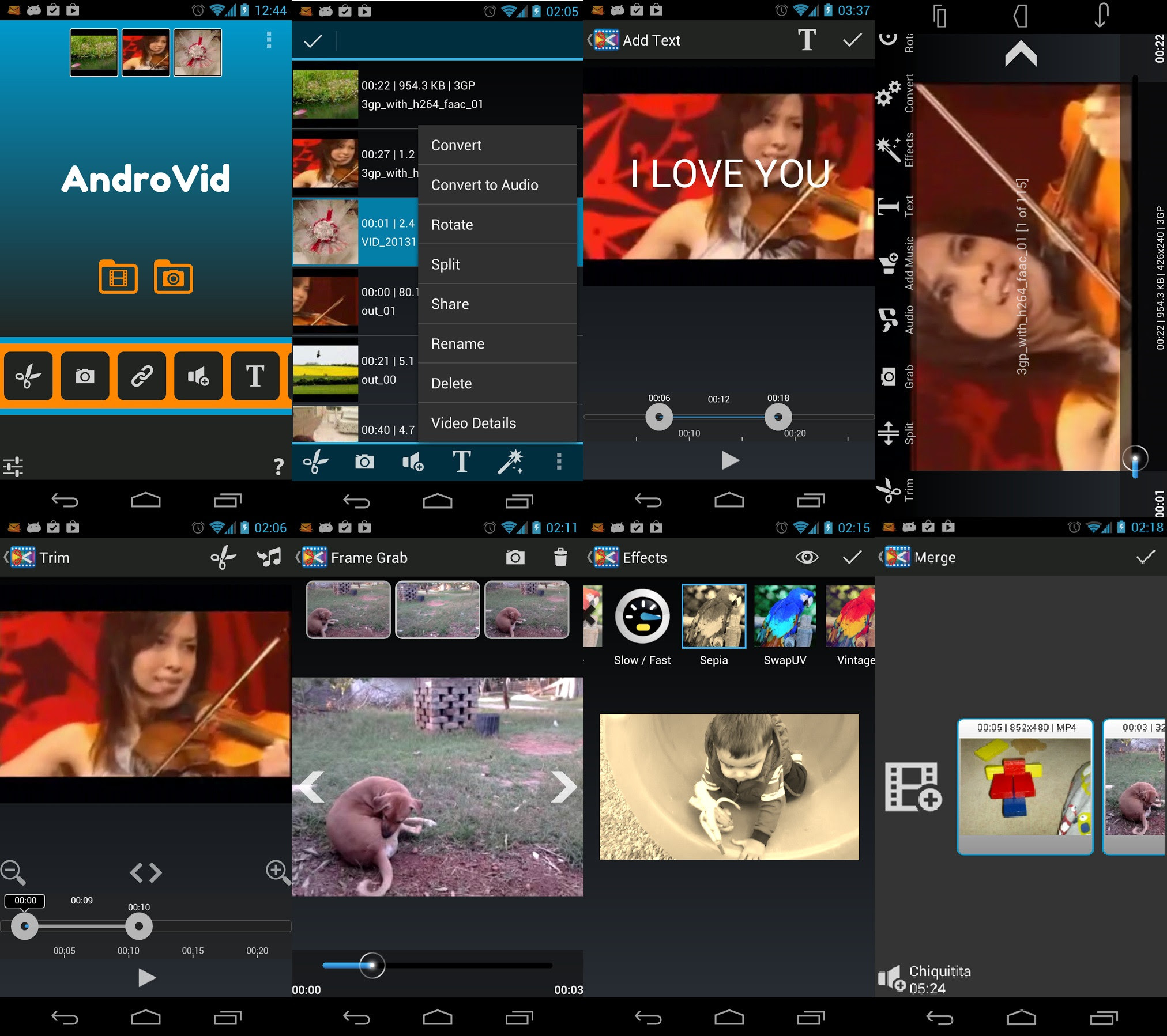 AndroVid Pro Video Editor APK v2.4.1