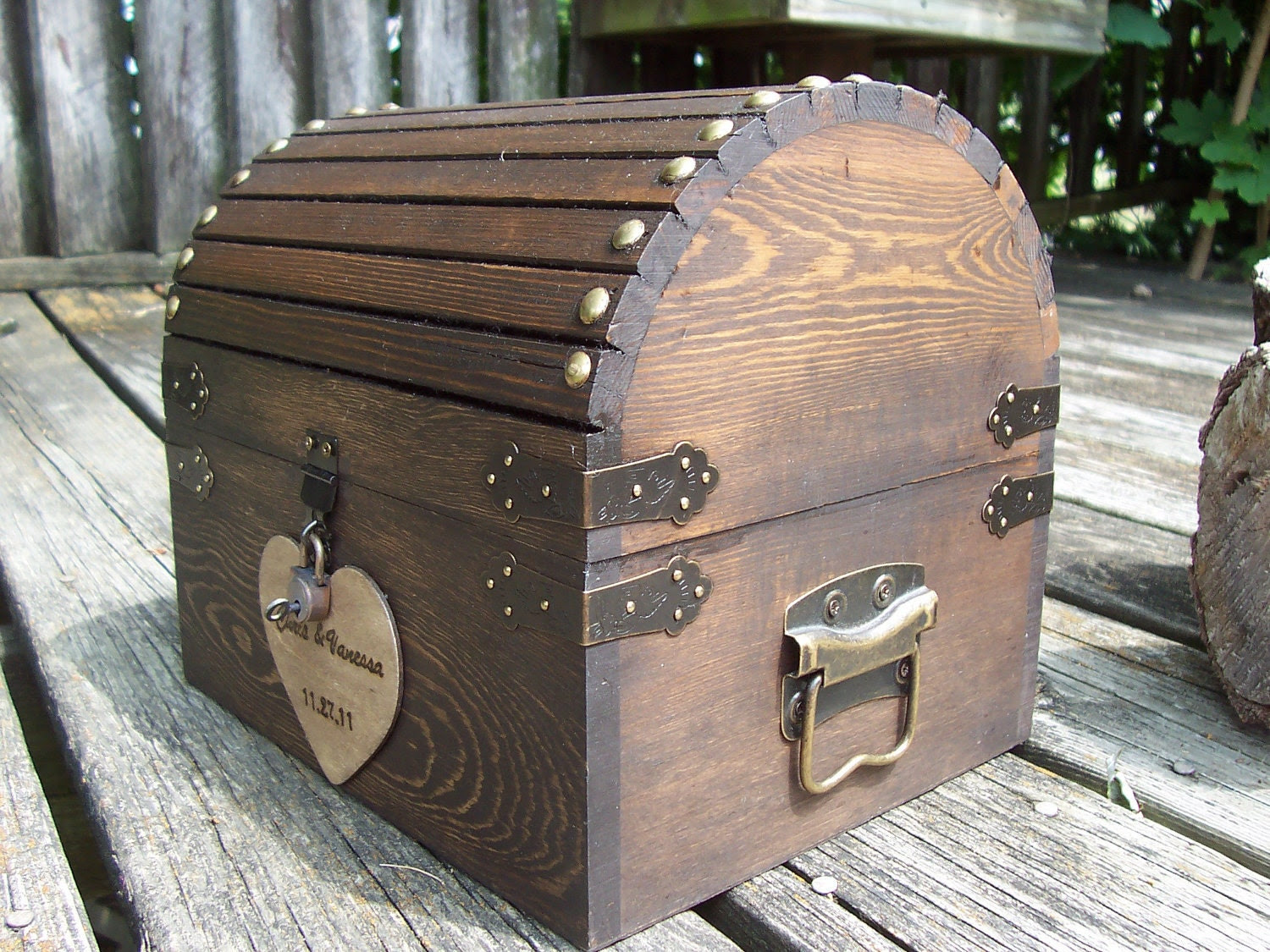 Download Wedding Card Box Rustic Background