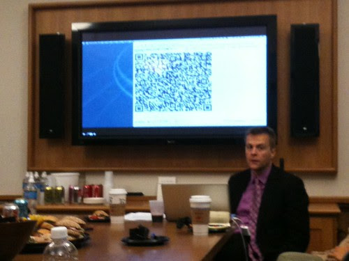 Christian Bök explaining his Xenotext project