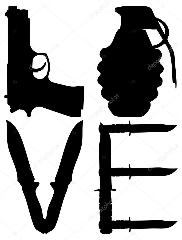 Download Free 193 Love Gun Svg SVG PNG EPS DXF File for Cricut, Silhouette and Other Machine