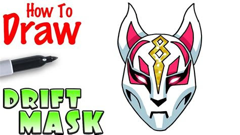 draw drifts mask fortnite youtube