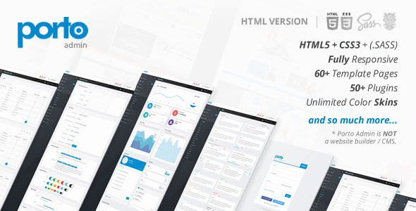 Porto Admin - Responsive HTML5 Template