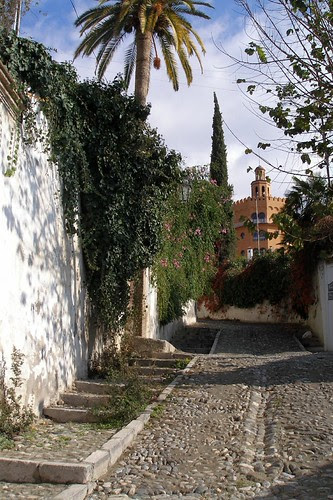 Subida al Hotel "Alhambra Palace"