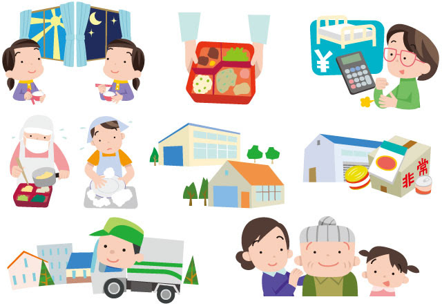 イラストレーター絵仕事 界屋 さかいや イラスト制作ブログ お弁当宅配