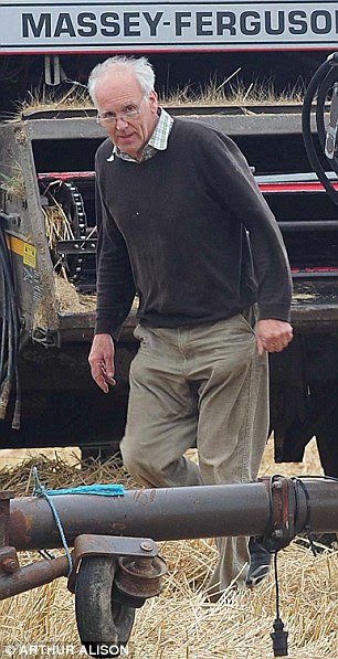 Alderman Alan Graham said he was fetching his tractor when he saw her cavorting in the field and thought it was unacceptable