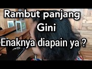 Terbaik Gaya rambut panjang pria gondrong Long hairstyle for men belajar potong rambut, paling heboh!