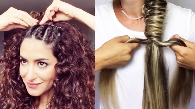 D I Y Hairstyles - 28 Gorgeous Diy Hairstyles Brit Co - Cute crown with curls hairstyle.