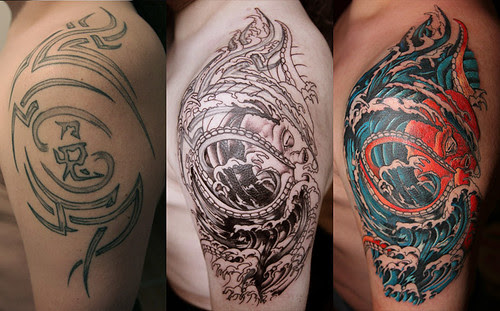 Tattoo Art - Cover Ups (Set) · Tattoo Art by Maze / Santa (Set)