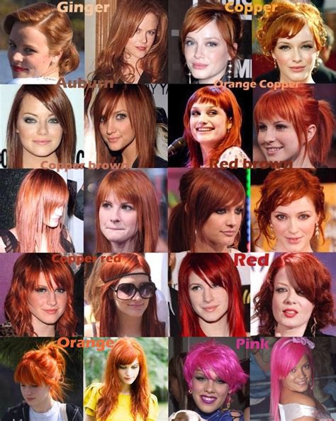 Webjan 19, 2023 · hair dye brands have hair color charts to help you choose your next shade. red orange pink hair color chart a photo on flickriver
