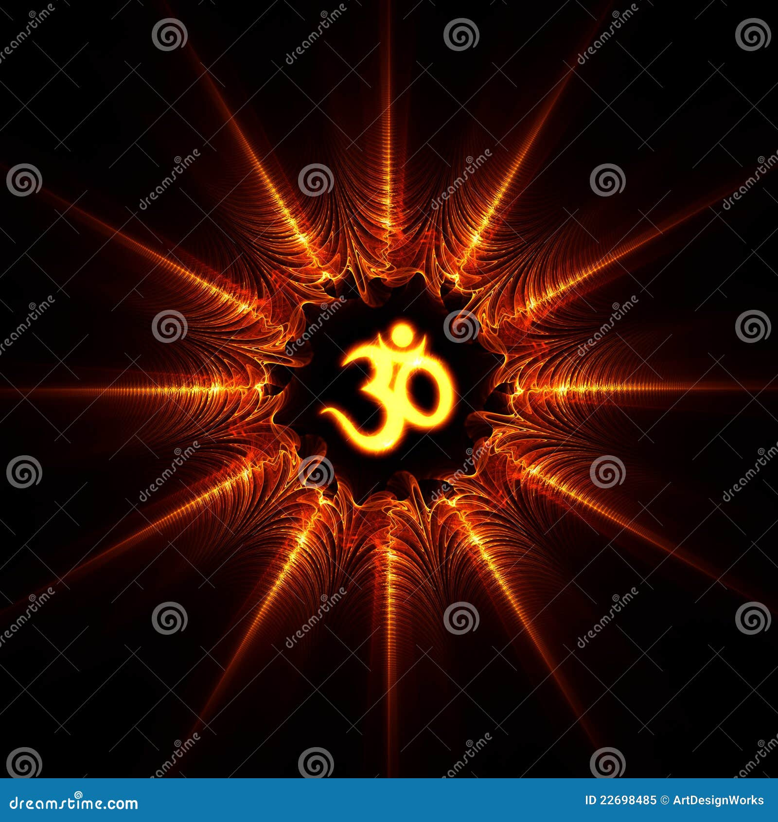 AUM Symbol Royalty Free Stock Photo - Image: 22698485