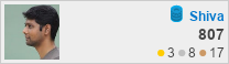 profile for Shiva at Database Administrators Stack Exchange, Q&A for database professionals who wish to improve their database skills and learn from others in the community