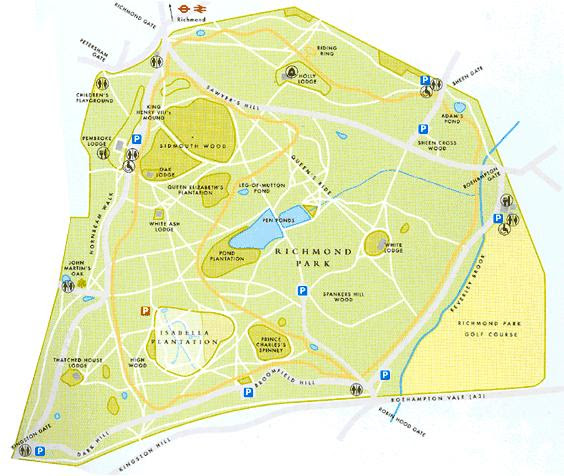 Richmond Park - History, Map, Images
