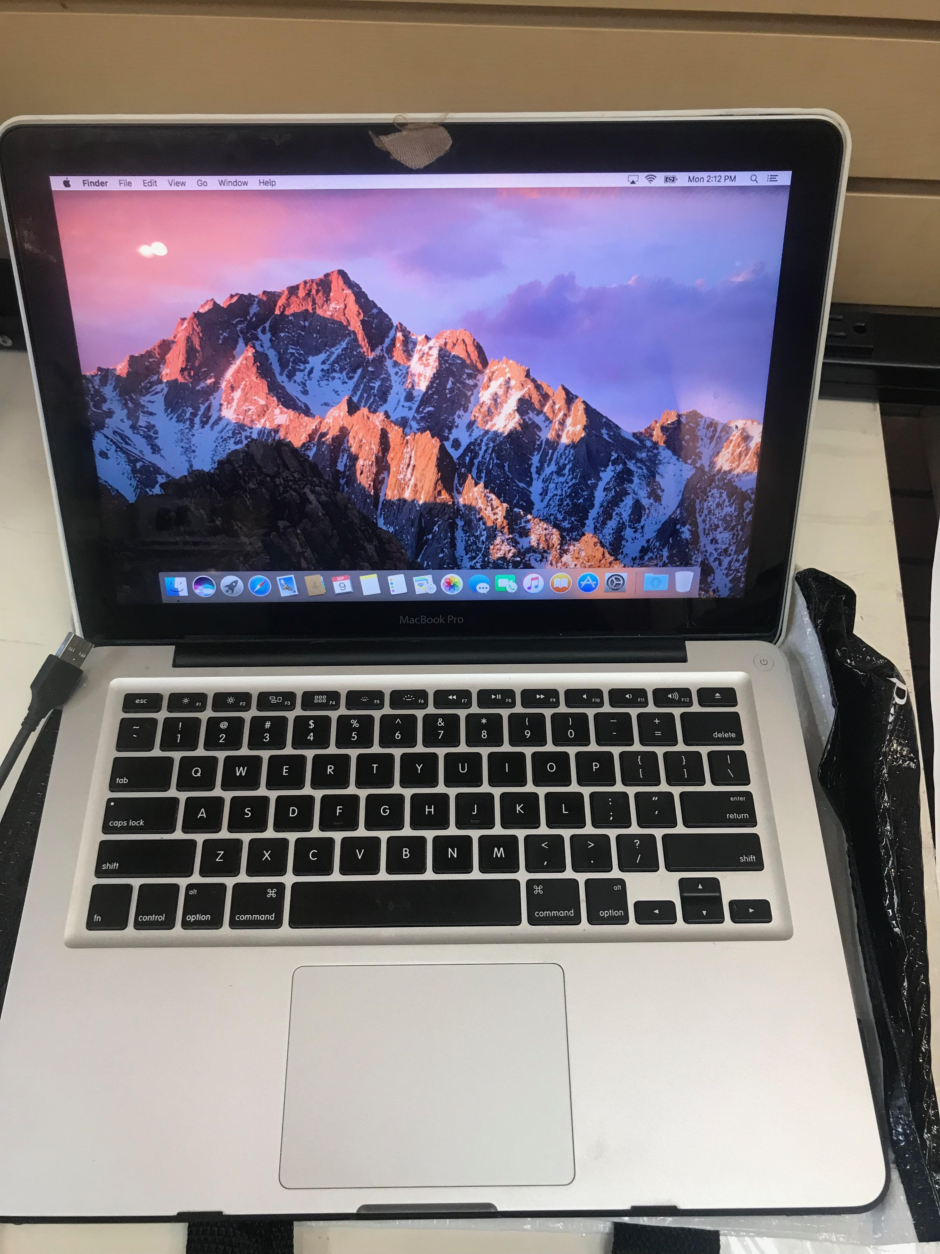 Apple MacBook Pro A1278 macOS Sierra installation MT Systems