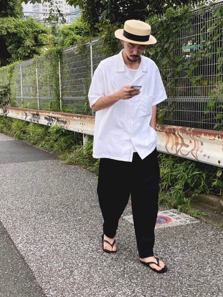 ハットのメンズの夏コーデ 人気のハットを紹介