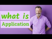 Simak Application Meaning of application, viral!