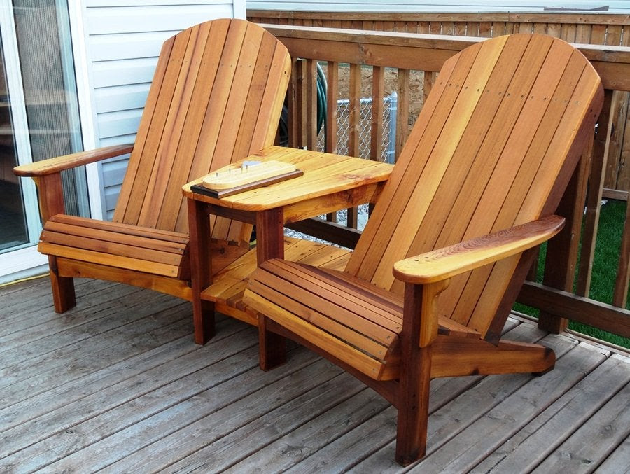 adirondack chair plans double