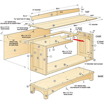 Barrister's Bookcase Woodworking Plan