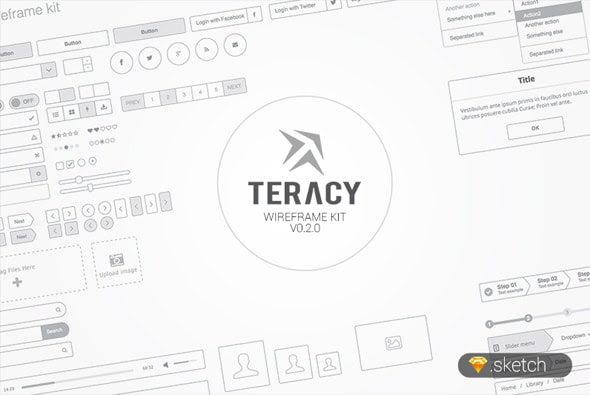 Teracy-Wireframe-Kit
