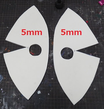 リアル鬼ごっこの鬼のマスクの作り方 型紙付き コスプレ造形の作り方と型紙のサイト ギャクヨガ 作例400種以上公開 武器 防具 小道具等