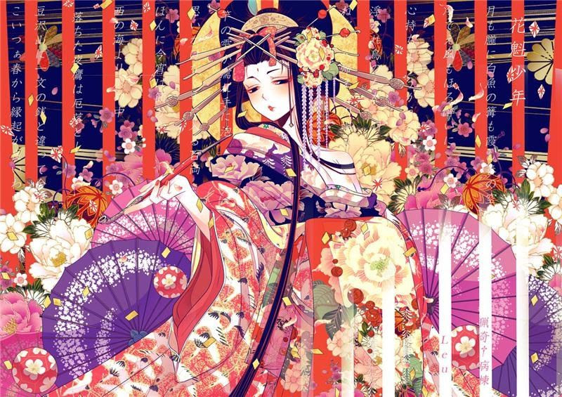 花魁壁纸 万图壁纸网