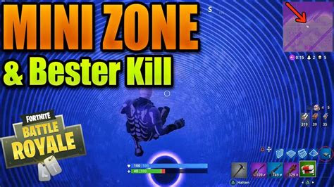 fortnite heftiger sprungflaechenkill  mini zone