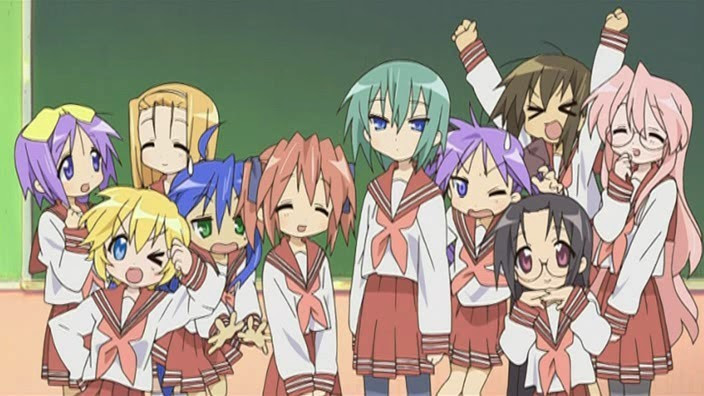 Lucky Star Fansite Lucky Star Raki Suta らき すӗ Home Cinema Tv
