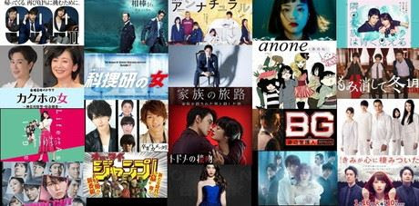 18年 1月 冬ドラマ ドラマ 視聴率速報 最新エンタメ情報