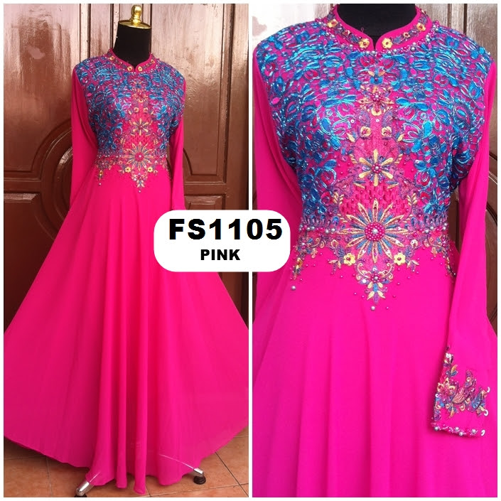 Koleksi Ragam Desain Baju Gamis Remaja - Fika Shop