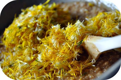 dandelion cookies