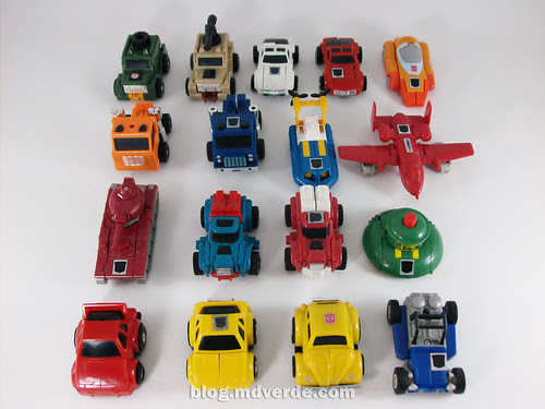 Transformers Minibots G1 - modo alterno