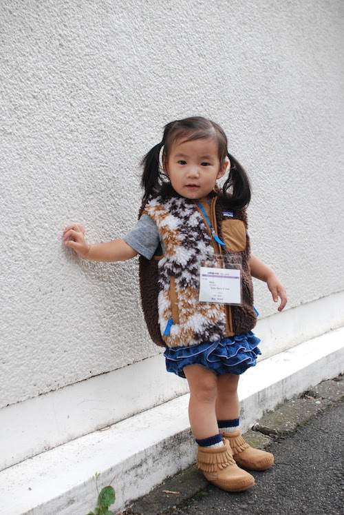 Patagonia パタゴニア ベビーベスト 子供服 Tembea Americana 名古屋市 Blue Line