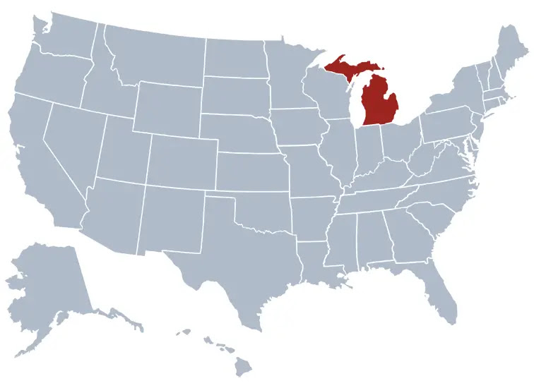 michigan map