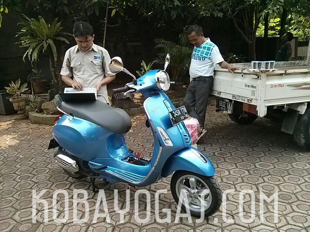 Shell V Power Pada Vespa Primavera Power Yang Sebenarnya