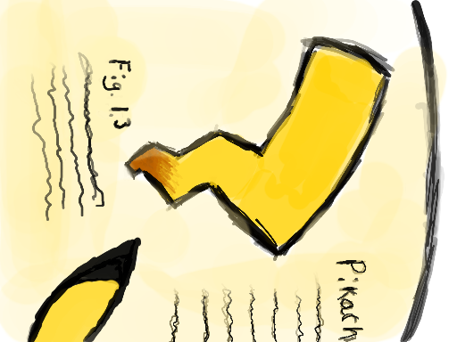 Pikachu tail study by outlawpika on DeviantArt