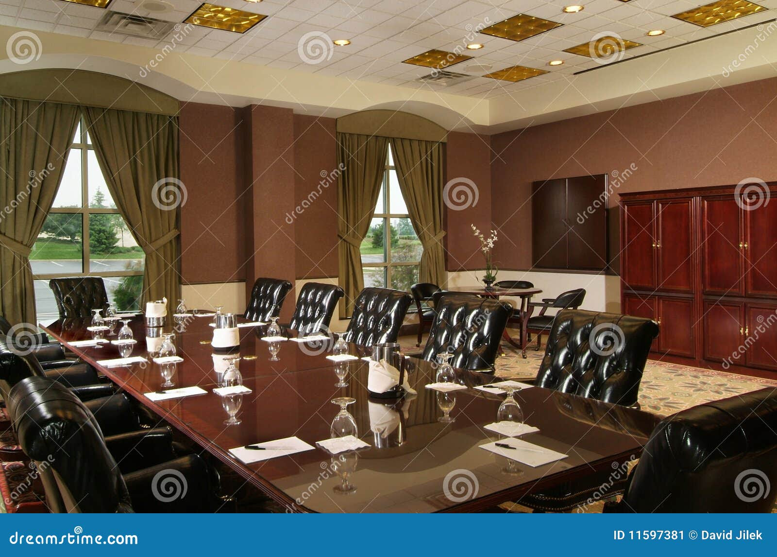 Luxury Conference Room Stock Image - Image: 11597381